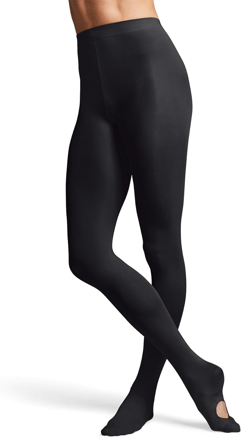 BLOCH Girls contoursoft adaptatoe Tights: Clothing