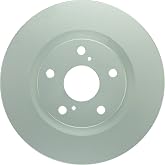 BOSCH 50011560 QuietCast Premium Disc Brake Rotor - Front, 296mm (Single) | Compatible with Select Lexus ES300h, ES350; Pontiac Vibe; Toyota Camry