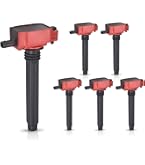 Amazon.com: ENA 6 Pack Red UF648 Ignition Coil with Platinum Spark
