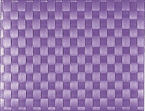 Saleen 3760085630970 Placemats, Dishwasher Safe, Heat Resistant, Food Safe, Water Resistant, Lila