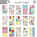me & my BIG ideas Sticker Value Pack - The Happy Planner Scrapbooking Supplies - Brilliant Year Theme - Multi-Color & Gold Foil - Great for Projects & Albums - 30 Sheets, 1557 Stickers Total