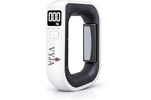 VYJA Digital Luggage Scale – Portable Travel Baggage Weight Scale with LCD Display, 50kg/110lb Capacity, Auto Hold, High Accu