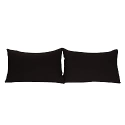 Stretch Pillowcases Standard Size 2 Pack - Micro