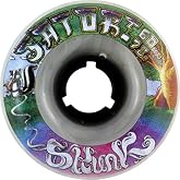 Satori Movement Goo Balls Skunk White Skateboard Wheels - 60mm 78a (Set of 4)
