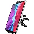 woleyi Bike Tablet Mount, Motorcycle Bicycle Tablet Holder, Cycling Handlebar Tablet Clamp with 360 Rotation for iPad Pro/Air/Mini, iPhone, Samsung Galaxy Tabs, More 4.7-13" Cellphones and Tablets