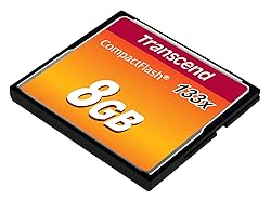 Transcend 8GB CompactFlash Memory Card 133X