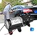 Diaphragm Pump, 12V 8L/Min High Pressure Self Priming Water Pump with Average Working Pressure 100psi for Wash Home Use, DC 100W