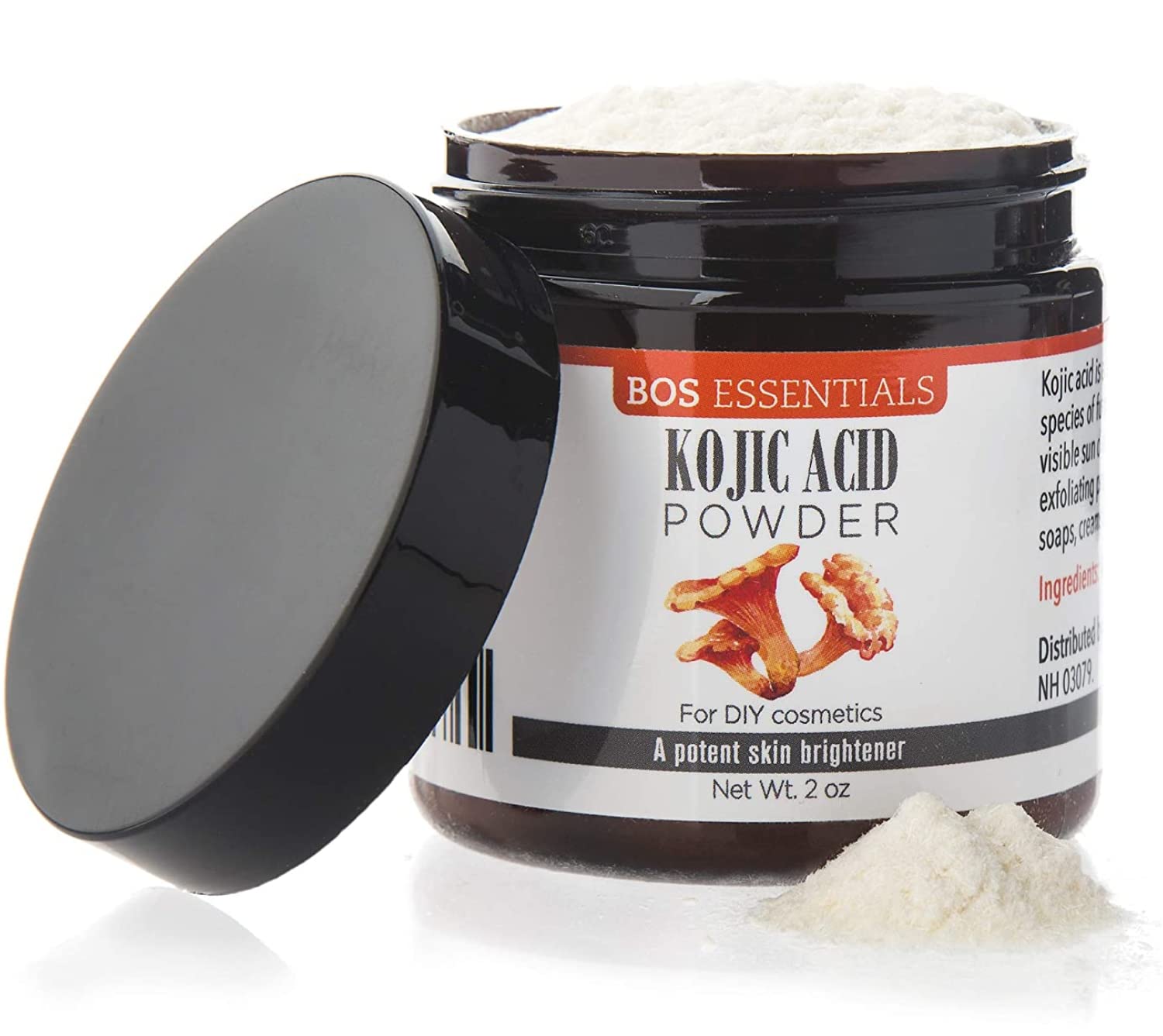 Pure Kojic Acid Powder | A Potent Skin ANTIOXIDANT | for DIY Soaps, Creams, and serums | 100% Pure RAW Ingredient