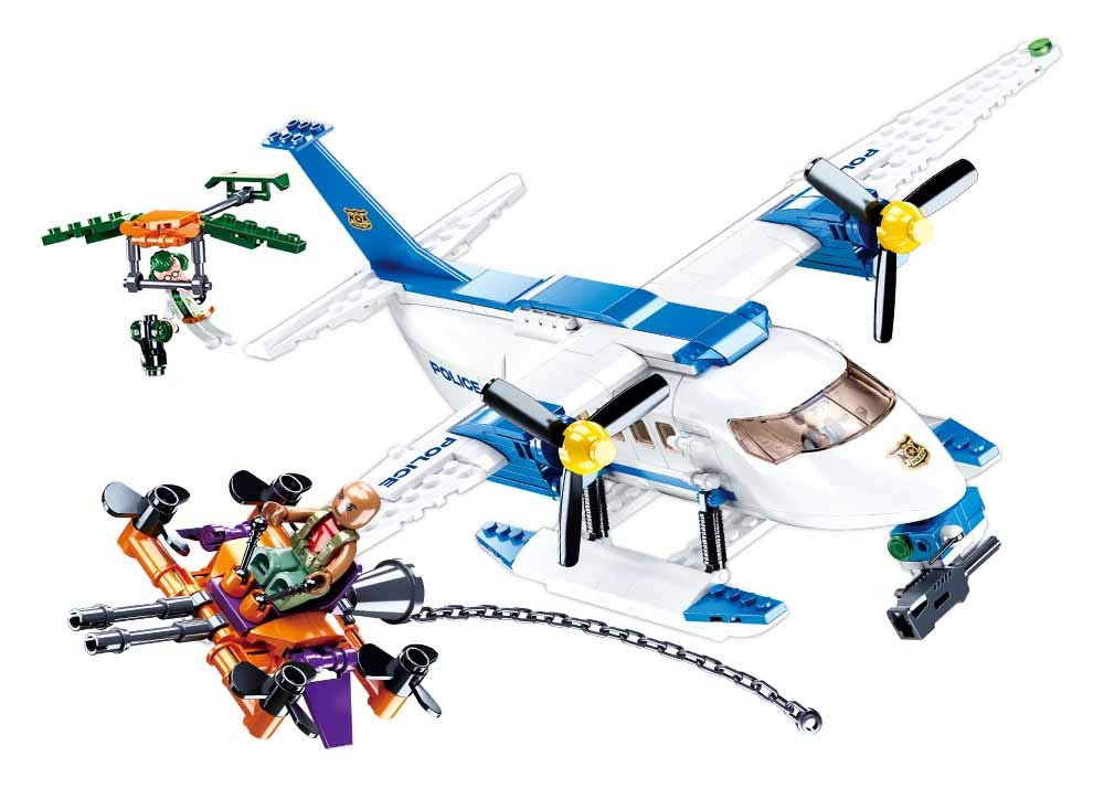 Sluban Police-manhunt By Air