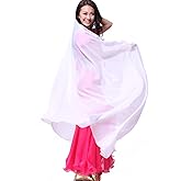 ZLTdream Women's Belly Dance Chiffon Scarf