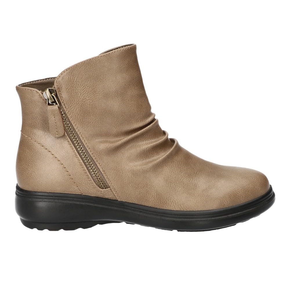 Easy Street Women’s Lyra Boots, Taupe, 7 Wide