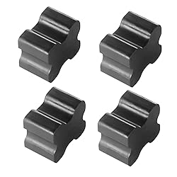 Pack of 8 Heavy Duty Rubber Coil Spring Booster