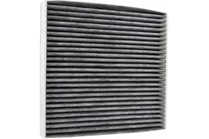 Cabin Air Filter Replacement for Hyundai and for Kia Models, Fiber Media, Panel Style, Fits Elantra Sonata Tucson Kona Santa 