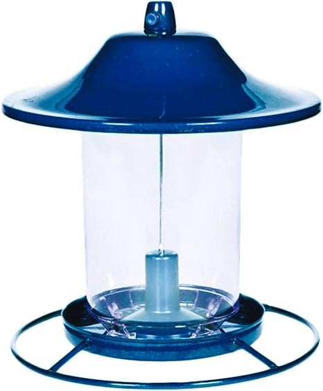 Amazon Com Perky Pet 312b Sparkle Panorama Bird Feeder Blue