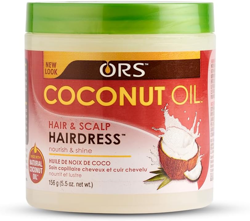 ORS Coconut Oil Hairdress 5.5oz Scalp Moisturising Lotion for Stronger Softer