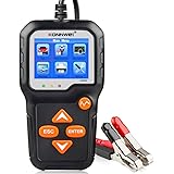 KONNWEI KW650 6V 12V Car Battery Tester, 100-2000 CCA Battery Load Tester Automotive Battery and Alternator Tester for Vehicl