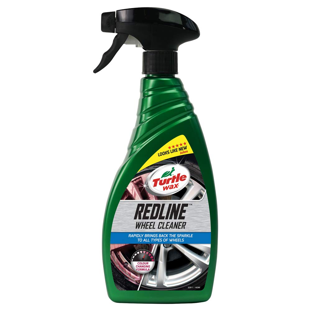 Turtle Wax Redline Car Wheel Rim Cleaner Restorer 500ml Amazon In Car Motorbike