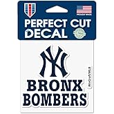 New York Yankees SLOGAN Perfect Cut Color Decal 4" x 4"