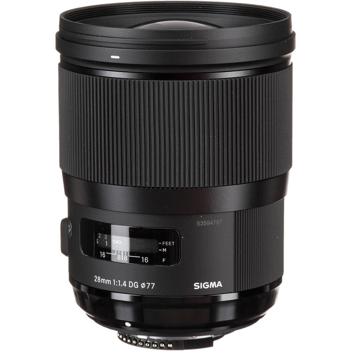 Montura Nikon 28 mm F1.4 DG HSM/Art
