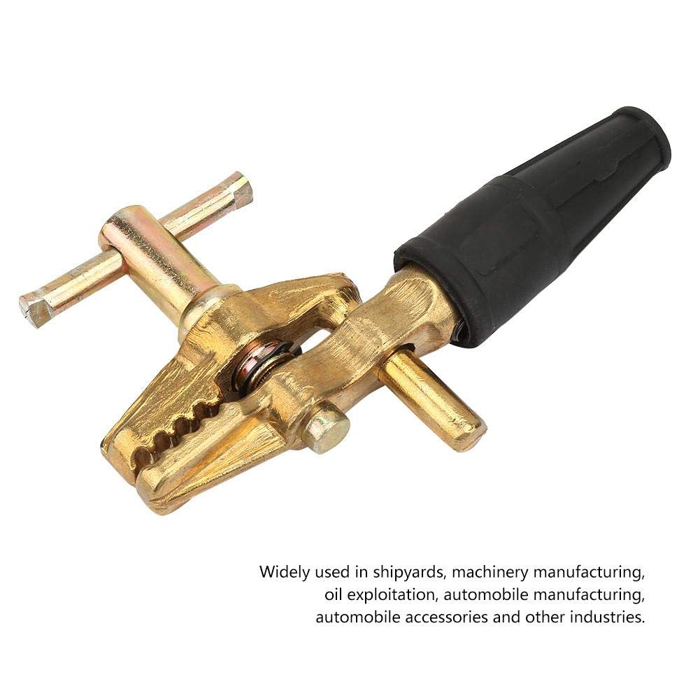 Welding Equipment Accessories 600a Brass Welding Ground Clamp Grounding Connector Industrial Welding Machine Clip On Off Rare Earth Switchable Welding Ground Clamp A Clamps