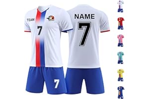 LAIFU Custom Soccer Jerseys (Kids, Youth & Adult) Personalized w/Name Number Team Logo – Fan Gift for Men, Women & Children