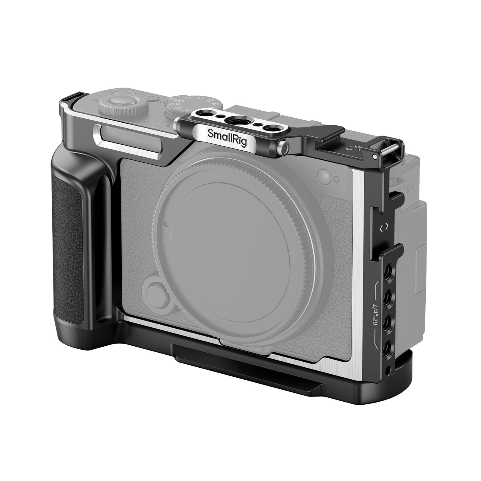 SMALLRIG Cage for Panasonic LUMIX S9, Aluminum Alloy Full Cage, with Quick Release Plate for Arca-Swiss and Cold Shoe Mount for Microphone and Light, with 1/4"-20 Threaded Holes - 4515