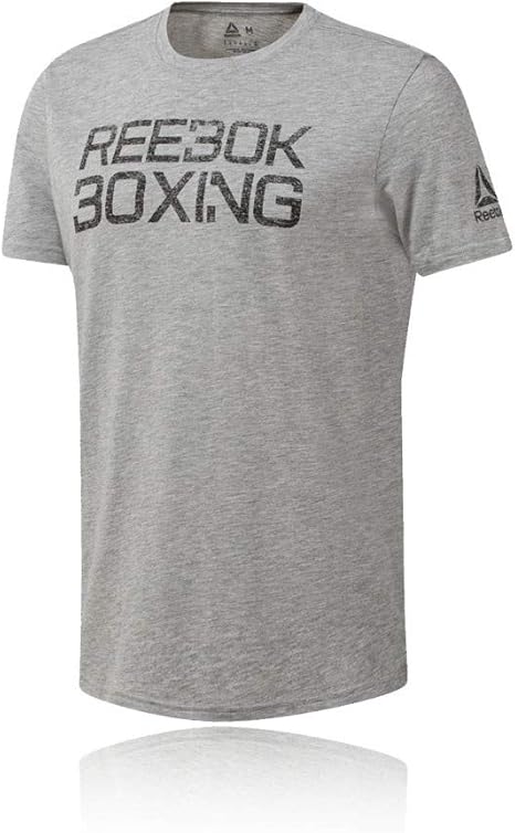 magliette reebok grigio