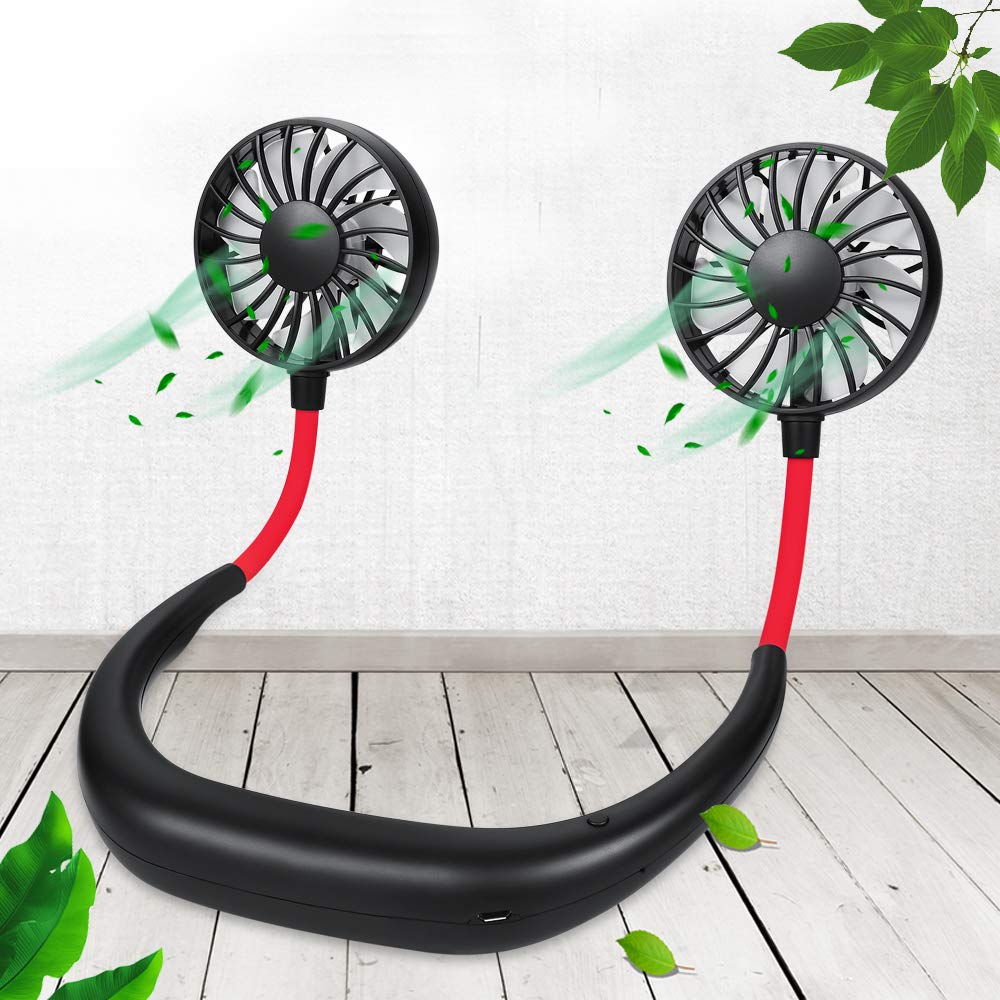 Hoklan Wearable Personal Mini Fan, HandsFree Portable