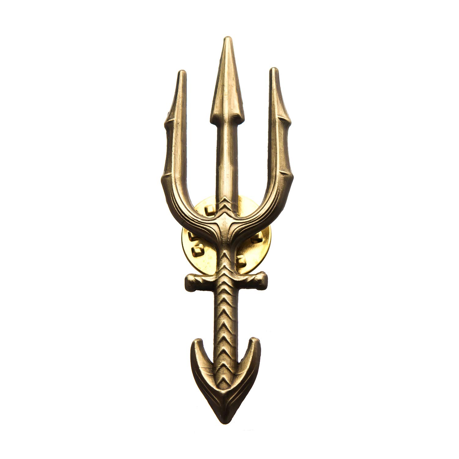 DC Aquaman 3D, Original Artwork Premium Quality TRIDENT PIN