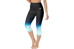 Deerose Swim Pants for Women Swim Capris High Waisted Sun Protection UPF 50+ Long Swimming Leggings Shorts