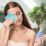Lanjue 5 Pack Makeup Remover Cloths Flannel 15.75x7.87in Black Violet Red Green view 6