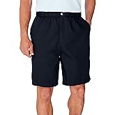 KingSize Knockarounds 8" Full Elastic Plain Front Shorts