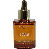 Sand + Fog Vanilla & Amber Eau de Parfum Oil, 1.7oz 50ml, Dropper Bottle