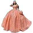 Asulla Lace Appliques Prom Homecoming Dress Off Shoulder Long Quinceanera Sweet 15 16 Party Dress