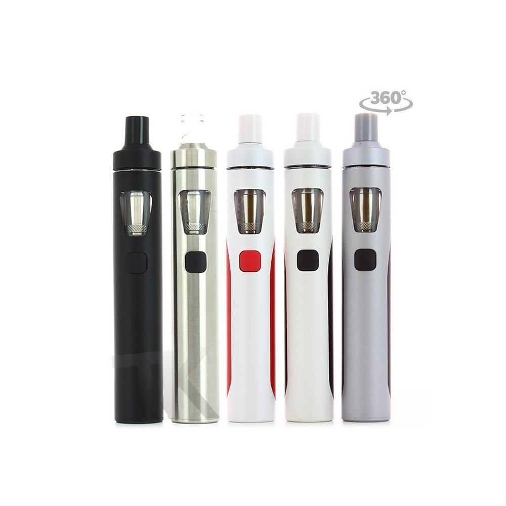 Joyetech eGo AIO - All-In-One E-Cigarette Kit - Black/White - Leak-Proof 2ml Tank - 1500mAh Battery - Without tobacco or nicotine