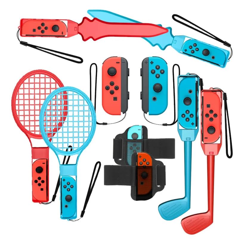 Acessórios De Jogos 10 Em 1 Esportivos Para Nintendo Switch