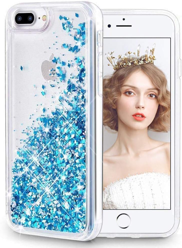 EMAXELERS Funda IPhone 8 Plus, Ligera Silicona Suave TPU Gel Bumper