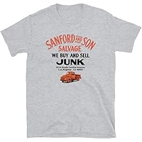 Sanford And Son TV Show T-Shirt - Redd Foxx 1970s Comedy Junk Dealer Design