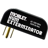 Morley Hum Exterminator Ground Line Voltage Filter | Buzz &amp; Noise Solution for Ground Loop Hum Only in Audio, Instrument Amplifiers, PA Systems, Speakers, Houses of Worship