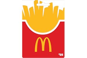 McDonald's Physical Gift Card - $25