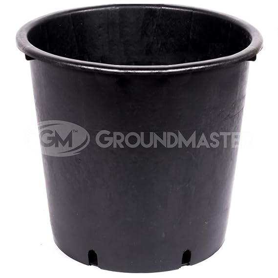 GroundMaster 20L Heavy Duty Plant Pots Plastic Garden Soil Tree