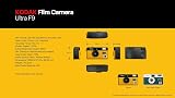 Kodak Ultra F9 35mm Film Camera M35 Yellow Built in Flash 1 AAA Battery view 8