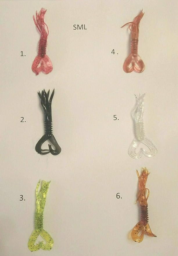 Ice Fishing Plastics (Creepy Crawler) SML 2 3/4" Soft