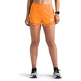 The North Face Women's Sunriser Short 2.5", Apricot Glaze Mountain Traverse Print, Small