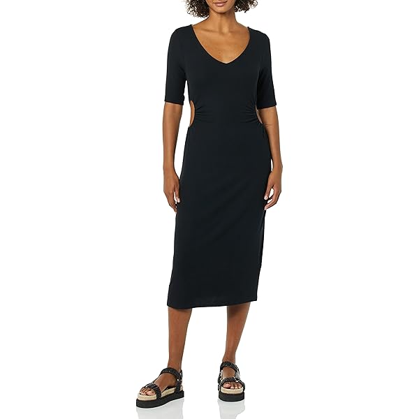 black flare mini dress Black Tube Flare Mini Dress main image 1