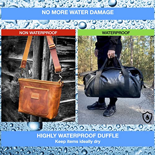 LG&NG 50L Waterproof Duffle Bag Welded Material Fully Waterproof