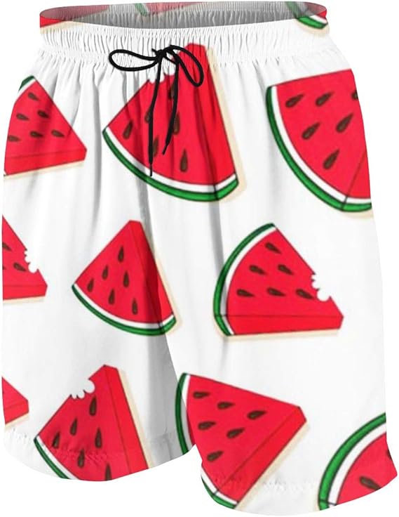 boys watermelon swim trunks
