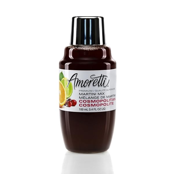 AMORETTI PREMIUM MARTINI MIX, COSMOPOLITAN, 3.4 FLUID OUNCE