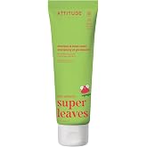 ATTITUDE Kids Shampoo &amp; Body Wash 2-in-1, Watermelon &amp; Coco, 8 Fl Oz | EWG Verified, Gentle Head to Toe for Delicate Skin, 97% Naturally Derived, Dermatologist Tested, Travel Size