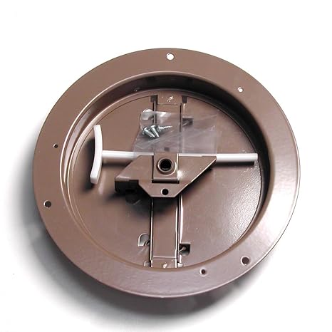 Buy Accord Abcdbrd06 Ceiling Damper With Round Butterfly Design 6